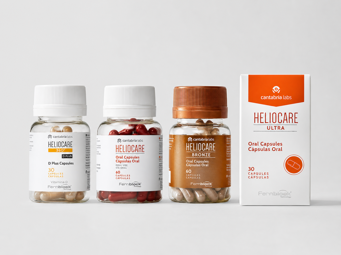 Heliocare voedingssupplementen