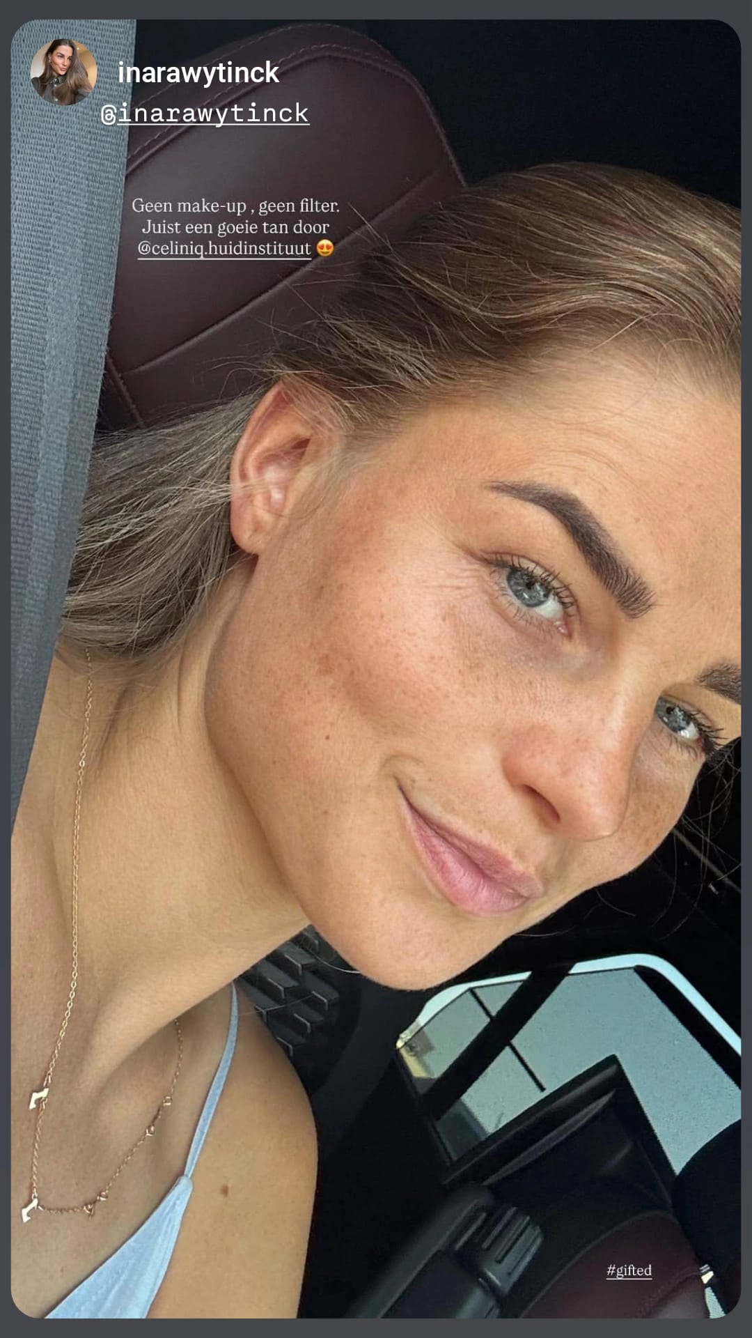 Spraytanning resultaat bij CELINIQ — @inarawytinck